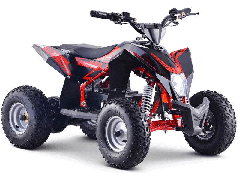 Quad électrique E-MKT Rouge